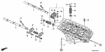 14620P8AA01 - Engine: ARM ASSY., IN. ROCKER for Honda Image