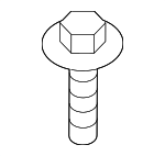 7119907137 - Suspension: Shock Mount Screw for BMW Image