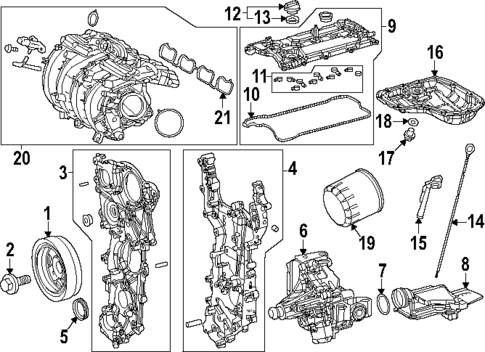 Engine Parts for 2025 Toyota Prius #0