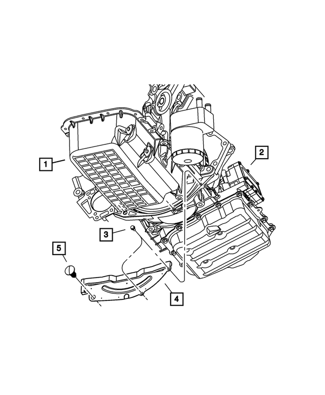 5138366AB - Automatic Transaxle 4 Speed: With Torque Converter Transaxle Package for Mopar Image image