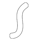 3W3Z5464417CAA - Body: Seat Back Cover for Ford: Crown Victoria | Mercury: Grand Marquis, Marauder Image