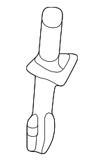 2L1Z78610A16BAD - Body: Headrest Sleeve for Ford: Crown Victoria | Mercury: Grand Marquis, Marauder Image