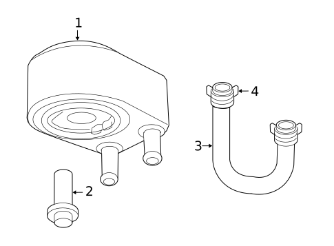 Oil Cooler for 2005 Chrysler 300 #0