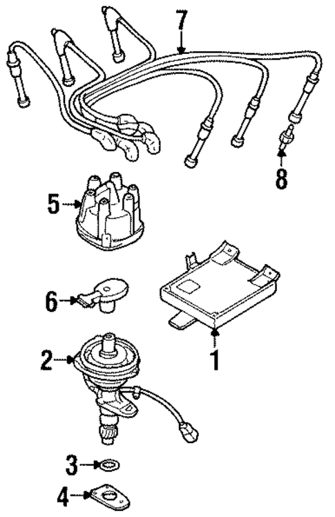 Ignition System for 2001 Mercury Villager #0