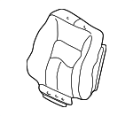 81521SZ3A82ZA - Body: Seat Back Cover for Acura: RL Image