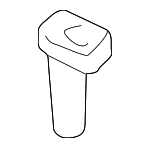 81143SM4J01ZY - Body: Headrest Guide for Acura: CL, RL Image