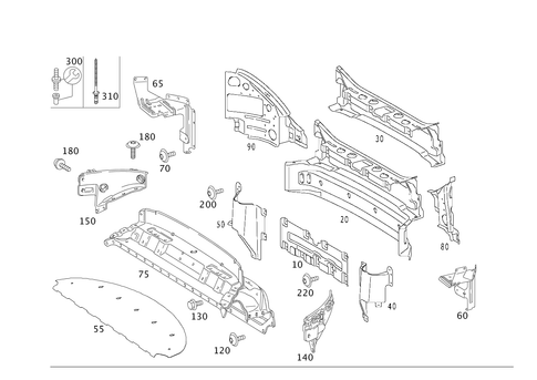 Rear End for 2000 Mercedes-Benz SL 600 #0