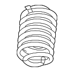 15948005 - Suspension: Spring for Buick: Rainier | Chevrolet: Trailblazer, Trailblazer EXT | GMC: Envoy, Envoy XL, Envoy XUV | Oldsmobile: Bravada Image