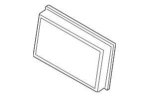16546AR000 - : Air Filter for INFINITI: FX45, M45, Q45 Image