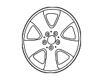 2214013502 - Suspension: Wheel for Mercedes-Benz Image