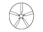 22140152027X27 - Suspension: Wheel for Mercedes-Benz Image