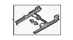 4N0881183 - Body: Seat Track for Audi Image
