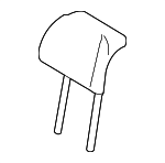 5F9Z74611A08EAA - Body: Headrest for Ford: Freestyle Image