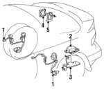 8954120050 - Brakes: Control Module for Toyota: Celica Image