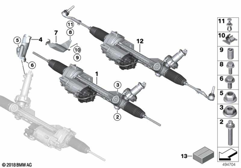 Electrical Steering for 2013 BMW 320iX #0
