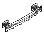 PZ1Z17724B - Body: Bumper Impact Bar for Ford Image