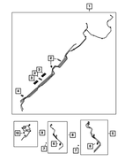 68473842AC - : Fuel Supply And Vapor Line Bundle for Mopar Image
