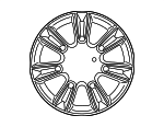 T4N13500 - : Wheel, Alloy for Jaguar: XE Image