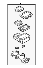 18013440 - Brakes: Master Cylinder for Chevrolet: Astro, C/K Pickup, C1500, C2500, G10, G20, K1500 Pickup, K2500 Pickup, K5 Blazer, P20, R20, R2500, Suburban C20, Suburban K20, Suburban R20, Suburban R2500, Suburban V20, Suburban V2500, V20 | GMC: C1500 Pickup, C2500 Pickup, G1500, G2500, K1500 Pickup, K2500 Pickup, P2500, R2500 Pickup, Safari, Suburban C2500, Suburban K2500, Suburban R2500, V2500, V2500 Suburban Image