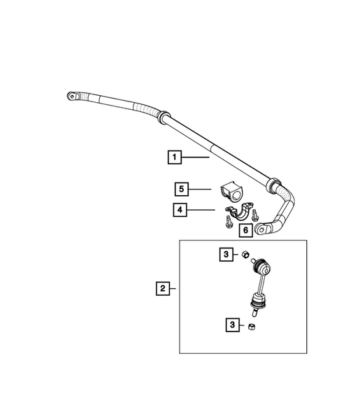 Rear Stabilizer Bar for 2014 SRT Viper #0