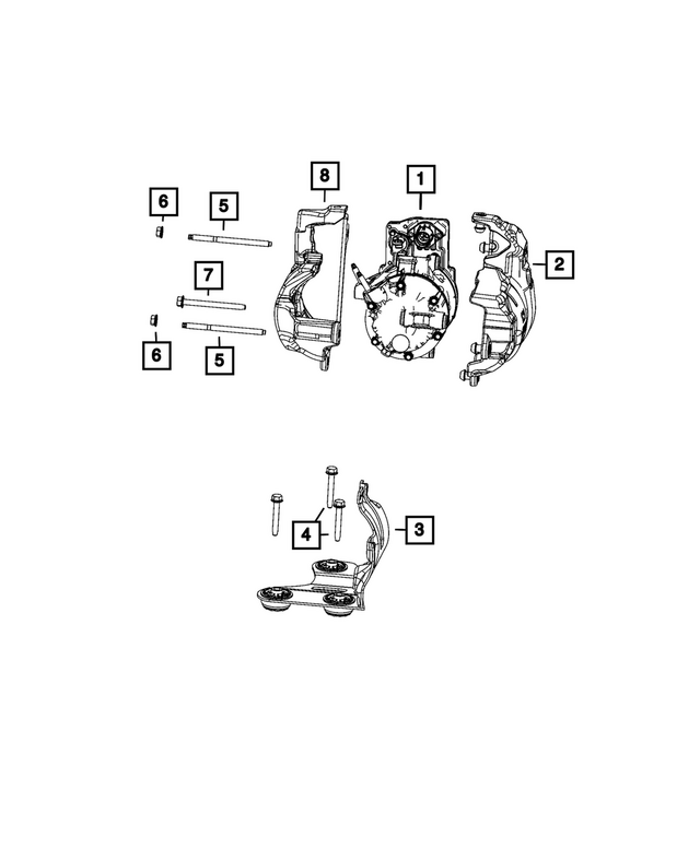 68585121AB - : Noise Damping Cover for Mopar Image