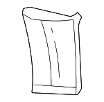 5L8Z7831012BAJ - Body: Interior Quarter Panel Trim Panel for Ford Image