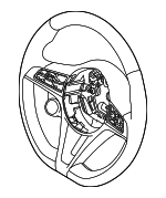 7SX13LXHAA - Steering: Steering Wheel for Mopar Image