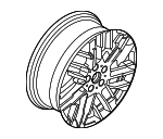 36115A3E640 - : Wheel, Alloy for Mini Image