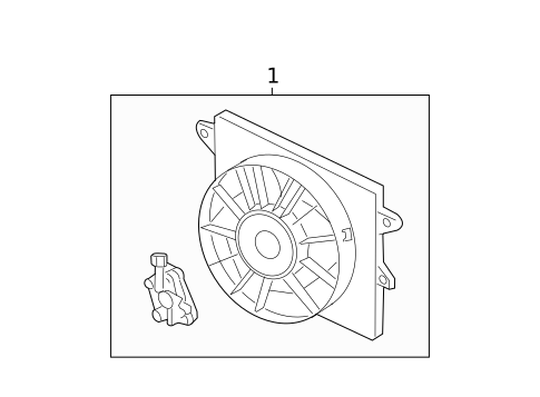 Cooling Fan for 2006 Lincoln LS #0