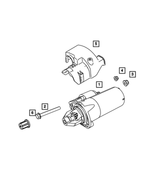 68012448AD - Electrical: Engine Starter for Mopar Image
