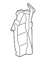 4E0839349A - Body: Lock Cover for Audi Image