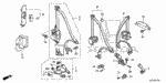 91531SDA003 - Interior/Bumper: CLIP, HARNESS BAND (145MM) (NATURAL) for Honda Image