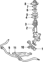 YS4Z1V125AA - Brakes: Rotor for Ford: Escort, EXP, Tempo | Mercury: Lynx, Topaz Image