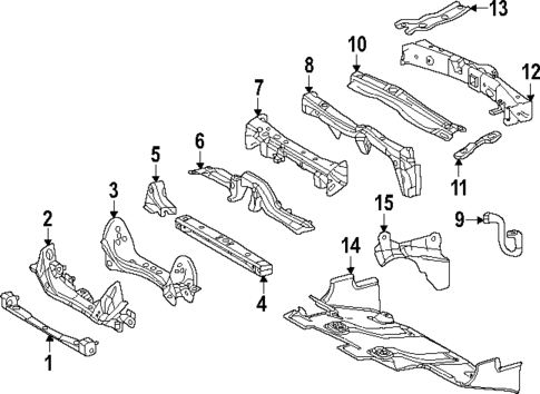 Crossmembers & Components for 2025 Toyota Sequoia #0