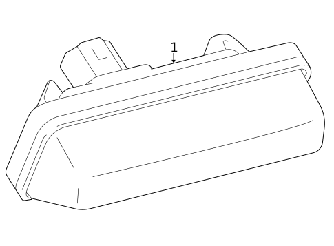 License Lamps for 2020 Toyota Mirai #0