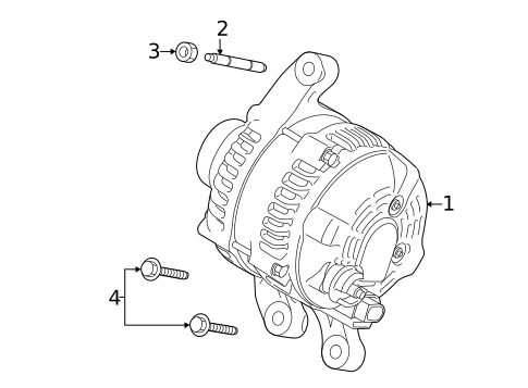 Alternator/Generator & Related Components for 2019 Ford Transit Connect #0