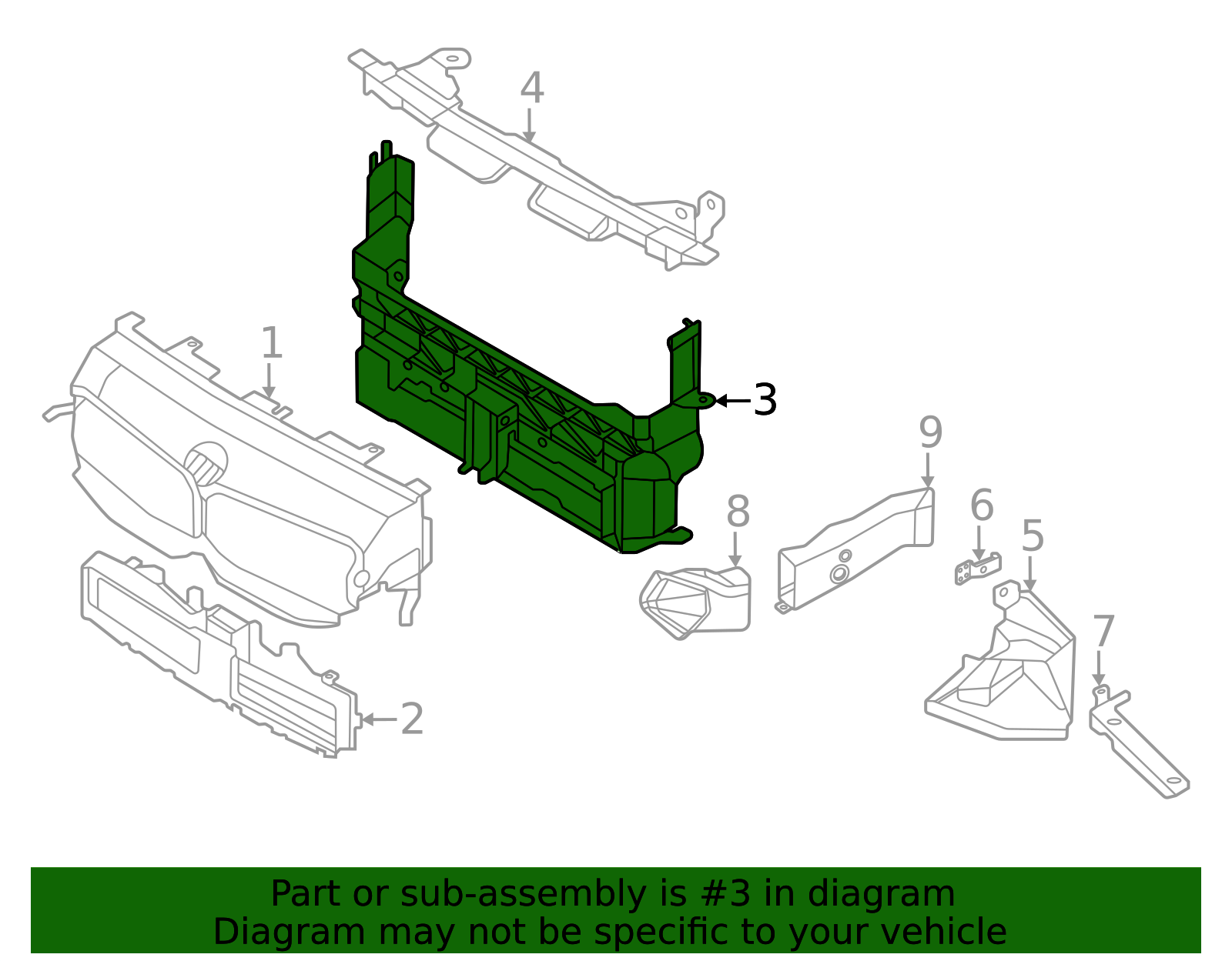 51-74-5-A48-F42 - High-Quality Mount Frame for 2020-2024 BMW ...