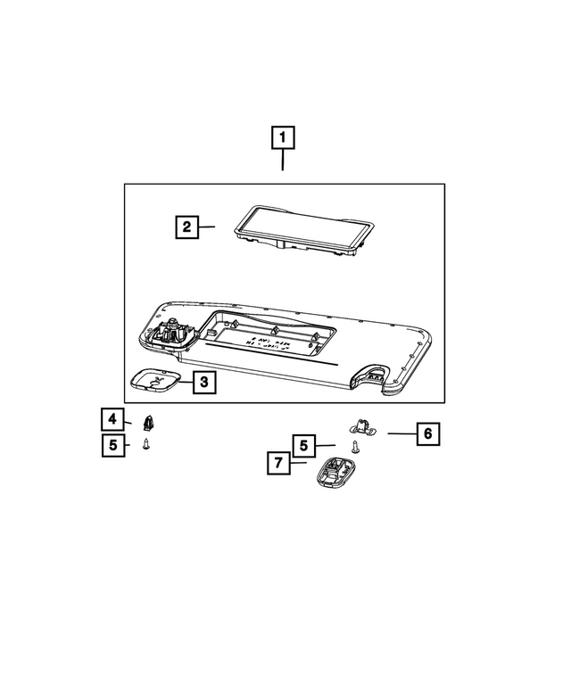 « 7MV80TX7AB –  : Viseur, Côté Gauche pour Mopar Image »