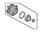 498R1CU000 - Suspension: Outer Joint for Hyundai Image
