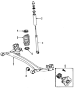 4211052140 - Suspension: Axle Assembly for Toyota Image