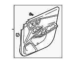 83551TJBA02ZB - : Door Trim Panel for Acura Image