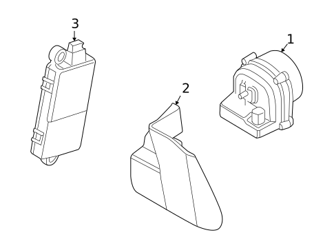 Anti-Theft Components for 2008 BMW M6 #0