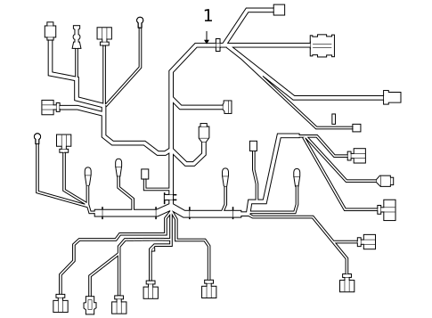 Wiring Harness for 2003 Dodge Sprinter 2500 #0