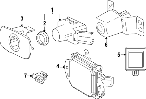 Bumper & Components - Front for 2025 Toyota Land Cruiser #1