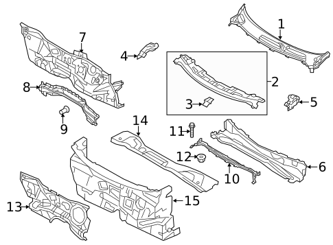 Cowl for 2012 Ford Fiesta #0