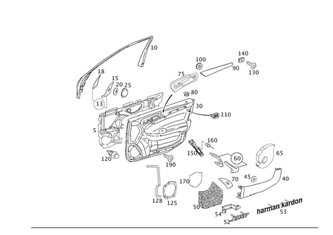 Door Paneling for 2005 Mercedes-Benz C240 #0