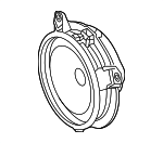 861600R110 - Body: Door Speaker for Toyota Image image