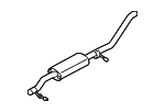 LR104332 - : Exhaust Pipe for Land-Rover Image