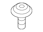 WHT007527 - Belts &amp; Cooling: Radiator Support Panel Bolt for Volkswagen Image