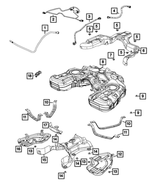 68212661AE - Fuel: Fuel Tank Jumper Wiring for Jeep: Grand Cherokee Image